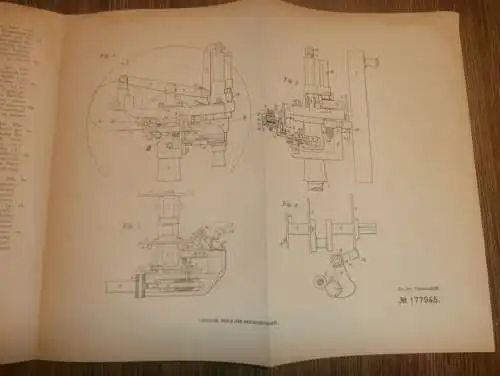 original Patent - Gottfried Lebrecht Tillmanns in Moskau , 15.10.1905 , Korkmaschine für Flaschen , Korken , Kronkorken