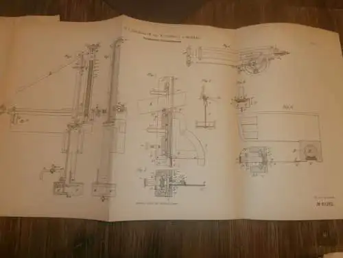 original Patent - N.J. Sacharow und W. Carnatz in Moskau , 30.03.1893 , pneumatischer Flüssigkeitsmesser !!