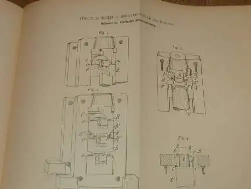 original Patent - Theodor Wolff in Jekaterinoslaw / Dnipro in  Russland , 8.09.1897 , Walzwerk , Maschinenbau !!