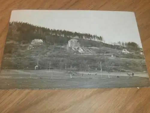 alte AK - b. Kirchberg a.d. Jagst , ca. 1910 , Häuser am Berg , Ansichtskarte !!