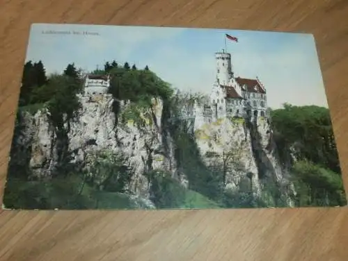 alte AK - Lichtenstein b. Honau , 1906 , b. Reutlingen , Ansichtskarte !