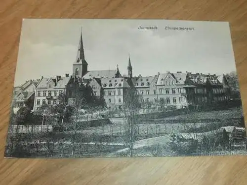 alte AK - Darmstadt , ca. 1910 , Elisabethstift ,  Ansichtskarte !