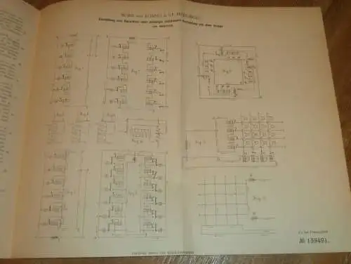 original Patent - Boris von Rosing in St. Petersburg , 28.06.1901 , elektrischer Stromapparat , Elektrik , Russland !!