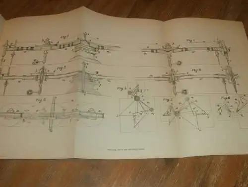 original Patent - Alexander Fedükin in St. Petersburg , 22.02.1905 , Pantograph , Spiegelbilder , Russland !!