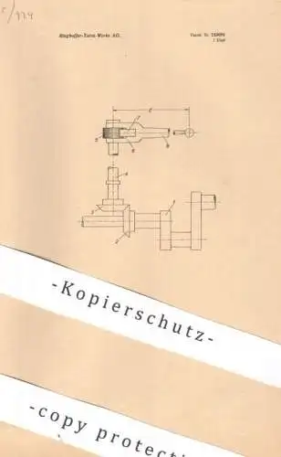 original Patent - Ringhoffer Tatra-Werke AG Prag / Smichov , Tschechoslowakei | 1946 | Fahrzeugmotor per Hand andrehen !