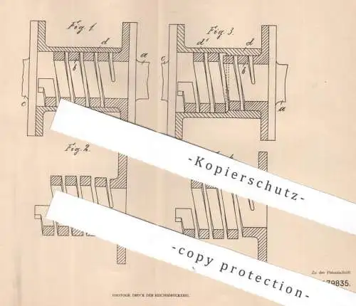 original Patent - Daimler Motoren Ges. Maschinenfabrik Stuttgart | 1906 | Gleitkupplung | Kupplung | Oldtimer Automobile