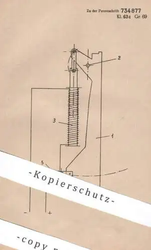 original Patent - Zaverio Reviglio della Veneria | Carello | Turin Italien | 1940 | Kfz Fahrtrichtungsanzeige | Oldtimer
