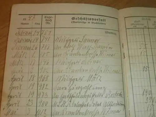 altes Sparbuch Kamin / Moitin , 1947 - 1949 , Otto Steinfeldt in Moitin i. Mecklenburg , Neubukow , Sparkasse , Bank !!