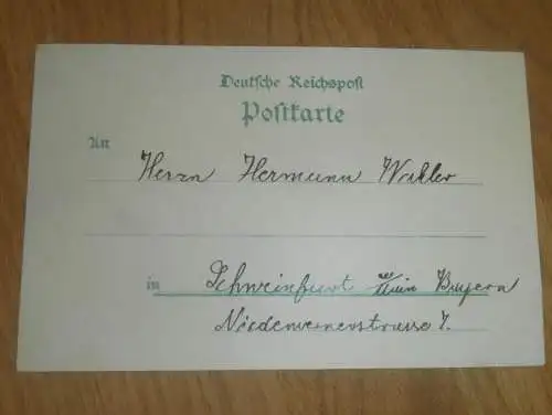 alte AK - Stralsund , um 1900 , Litho , Ansichtskarte !