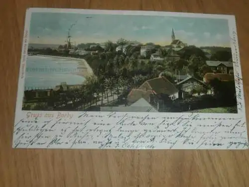 alte AK - Borby b. Eckernförde , 1903 , Panorama , Ansichtskarte !!!