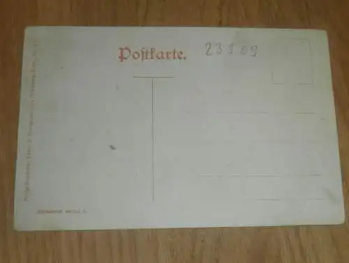 alte AK - Ratzeburg , 1909 , Hotel Stadt Hamburg , Ratskeller , Ansichtskarte !!