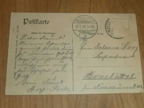 alte AK - Ratzeburg , 1906 , Panorama , Ansichtskarte !!