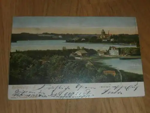 alte AK - Ratzeburg , 1906 , Panorama , Ansichtskarte !!