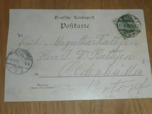 alte AK - Jork im Altenlande , 1904 , Litho , bei Stade , Ansichtskarte !!