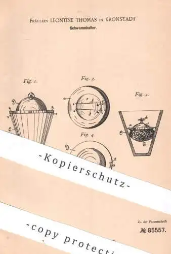 original Patent - Leontine Thomas , Kronstadt 1895 , Schwammhalter | Tafel , Schultafel , Kreidetafel , Schule , Schwamm