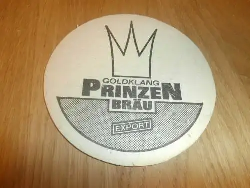 alter Bierdeckel , Brauerei Neubrandenburg , VEB , Prinzen-Bräu , Bier , rar , Mecklenburg !!!