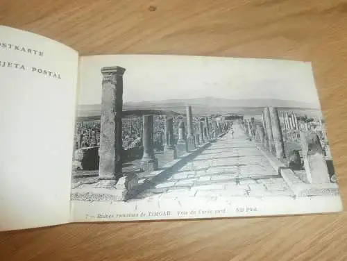 Album voll mit Postkarten / Ansichtskarten aus Timgad b. Batna , Algerien , AK , Fotoalbum !!!