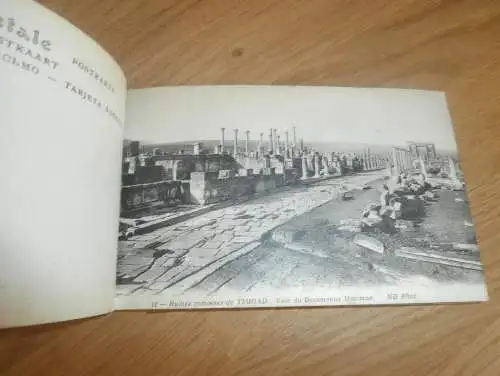 Album voll mit Postkarten / Ansichtskarten aus Timgad b. Batna , Algerien , AK , Fotoalbum !!!