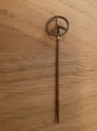 alter Anstecker / Abzeichen , MERCEDES , Oldtimer , Automobile , Badge , Pin !!!