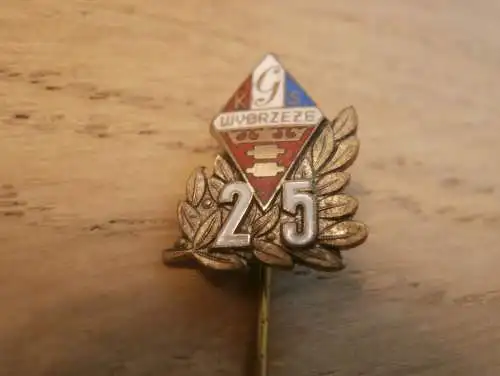 alter Anstecker / Abzeichen , Speedway Wybrzeze Gdansk , Pin !!!