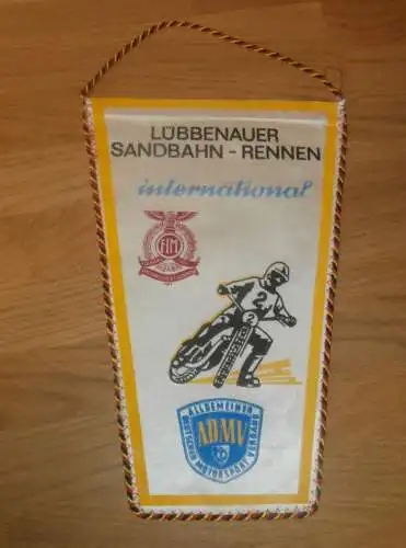 Wimpel MC BKW Jugend Lübbenau , Sandbahn , Speedway , ADMV , DDR , Motorsport , Rennsport !!