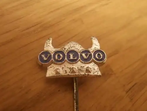 Original !! Kein Repro !! Volvo Anstecknadel 60er Jahre , Wikinger , Anstecker , Pin , Plakette , Badge !!!