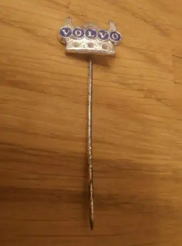 Original !! Kein Repro !! Volvo Anstecknadel 60er Jahre , Wikinger , Anstecker , Pin , Plakette , Badge !!!