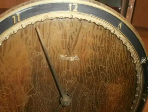 alte Kienzle Uhr ,Siegerpreis zum 5. Grasbahnrennen Zweibrücken 4.Juli 1954 , Grasbahn , Speedway , Motorsport Rennsport