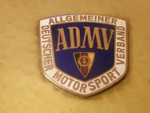 große Ehrenschale der ADMV Bezirksleitung Rostock an Heinz Hausmann , Speedway , mit Plakette DDR , Motorsport Rennsport