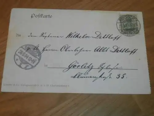 alte AK - Rostock , 1901 , Denkmal von Friedrich Franz III. , Ansichtskarte !!!