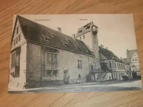 alte AK - Gandersheim , ca. 1910 , b. Northeim , Rathaus , Ansichtskarte !!!