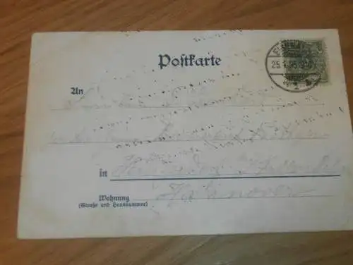 alte AK - Wartburg Eisenach , 1895 !!! , Litho , Ansichtskarte !!!