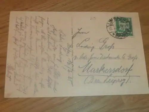 alte AK - Limbach - Oberfrohna , 1925 , Parkschänke , Ansichtskarte !!!