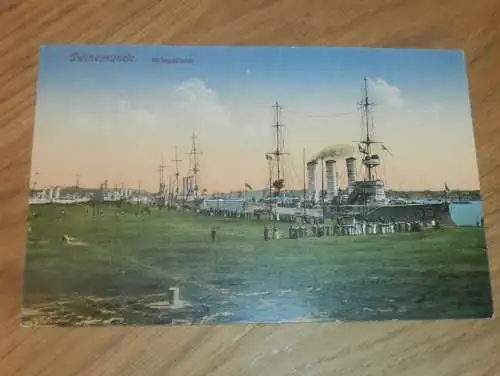 alte AK - Swinemünde / Świnoujście , ca. 1915 , Pommern , Ansichtskarte