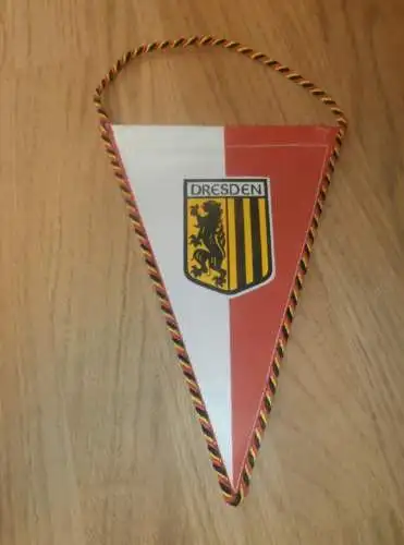 SC Einheit Dresden Wimpel DDR Fussball Oberliga Sachsen Kult Sammlung rar selten !!