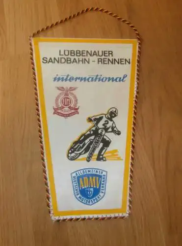 Wimpel MC BKW Jugend Lübbenau , Sandbahn , Speedway , ADMV , DDR , Motorsport , Rennsport !!