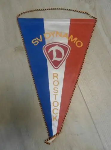 Wimpel SV Dynamo Rostock , Speedway , ADMV , DDR , Motorsport , Rennsport !!!