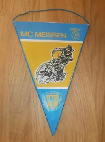 Wimpel Speedway Meissen 1968 , ADMV , DDR , Motorsport , Rennsport !!!