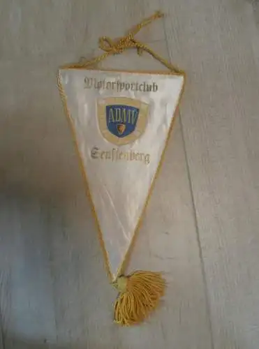 großer Wimpel Speedway Senftenberg - Brieske , 31.06.1966 , Weltmeisterschaft , ADMV , DDR , Motorsport , Rennsport !!