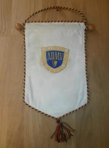 Wimpel Speedway Prag 16.2.1964 , mit Autogrammen der Fahrer , ADMV , Motorsport , Rennsport !!