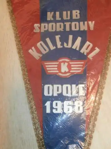 Wimpel Speedway Opole 1968 , für Stander , Motorsport , Rennsport !!