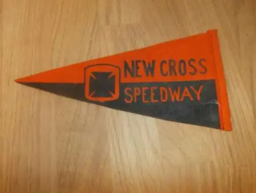 Wimpel Speedway New Cross , 70er Jahre , Motorsport , Rennsport !!