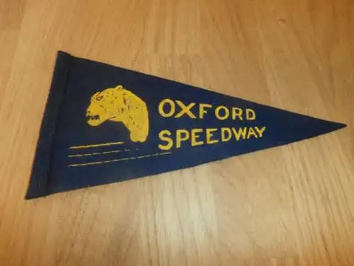 Wimpel Speedway Oxford , 70er Jahre , Motorsport , Rennsport !!