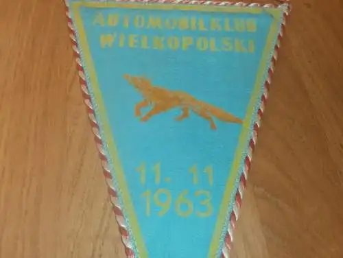 Wimpel Speedway Gorzów Wielkopolski , 11.11.1963 , Motorsport , Rennsport !!