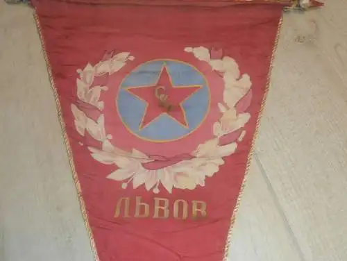 Wimpel Russland / UDSSR 60er Jahre , für Stander , Roter Stern , Speedway , DDR , ADMV , Motorsport !!