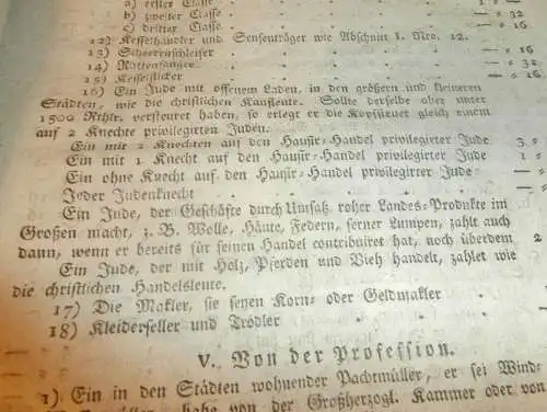 Mecklenburg - Schwerin 13.03.1819 , Kosten und Preise für Lehen / Güter , Löhne der Arbeiter  !!!