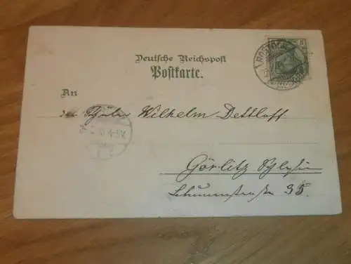 alte AK - Rostock , 1903 , Kaiserpavillon , Ansichtskarte !!
