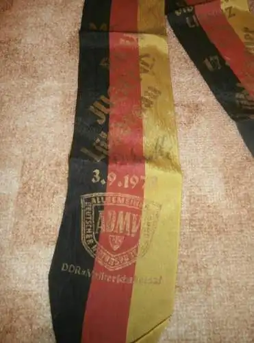 Siegerschleife Lübbenau 3.09.1978 , Sandbahn , 1. Platz 500 ccm  Lizenz , Speedway , ADMV , Motorsport !!