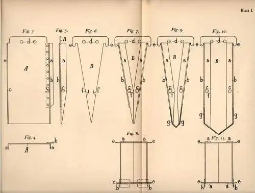 Original Patentschrift - A. Petit in Bourbourg , 1904 , Eiserne Form aus Beton !!!