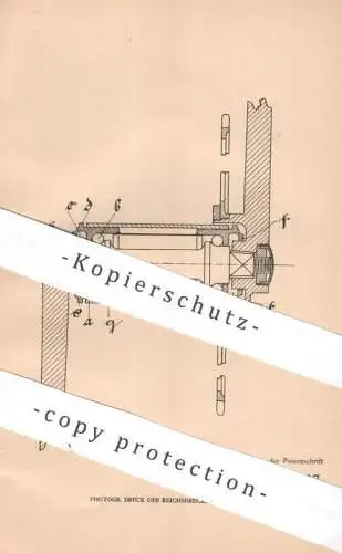original Patent - Wittler & Co. Bielefeld | 1905 | Tretkurbellager für Fahrräder | Fahrrad | bicycle | Kurbellager Pedal